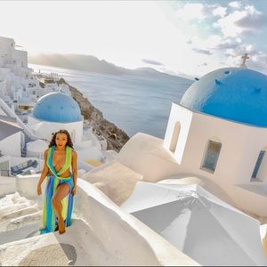 “Forever In Santorini” Maxi Dress - SOLD OUT